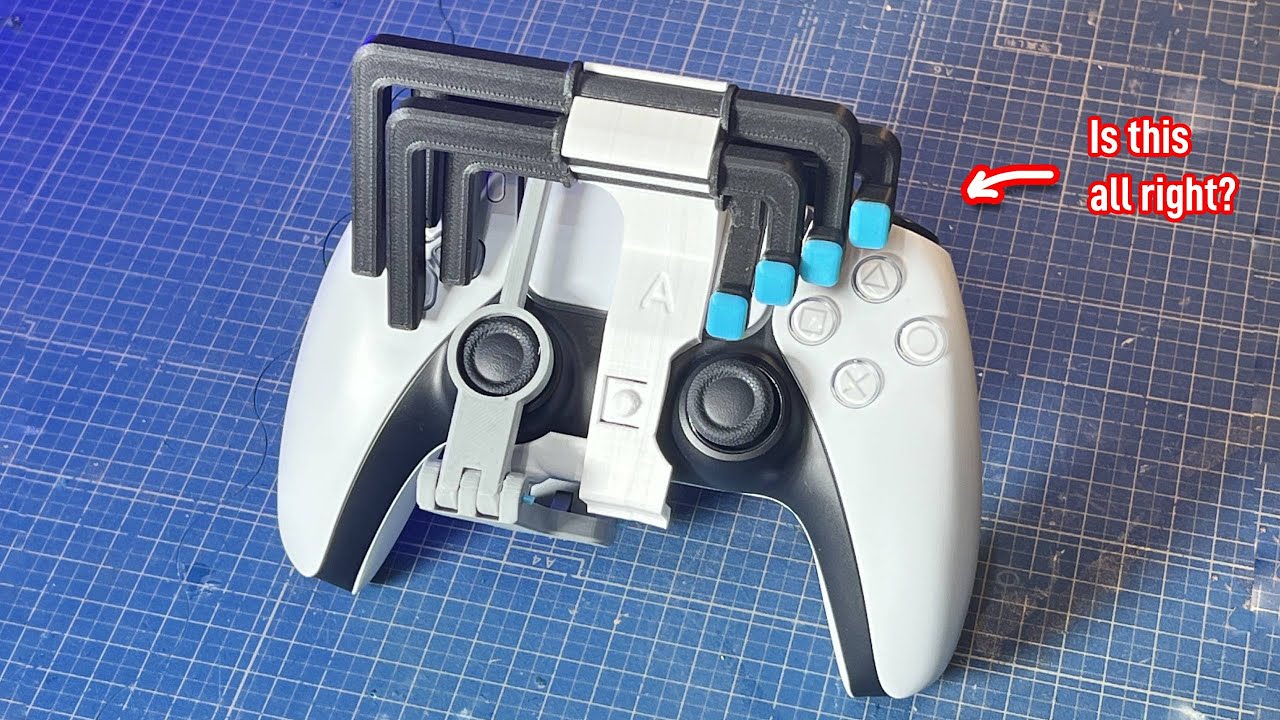 One-handed DualSense