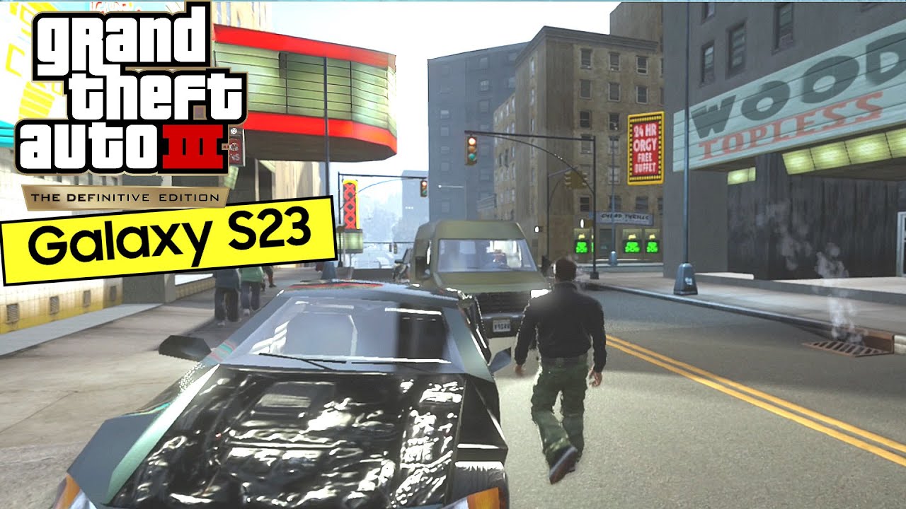 Grand Theft Auto 3 The Definitive Edition Samsung Galaxy S23 Gameplay I Netflix Free Game