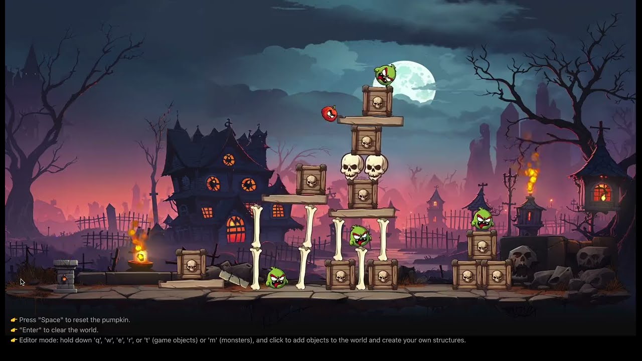 Angry Pumpkins - Video Game Created Entirely With ChatGPT, DALL-E 3 and Midjourney