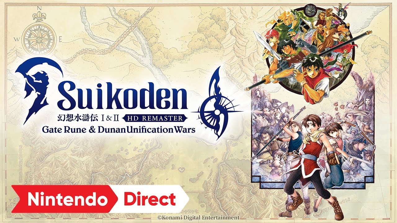 Suikoden I&II HD Remaster Gate Rune and Dunan Unification Wars – Nintendo Direct: Partner Showcase