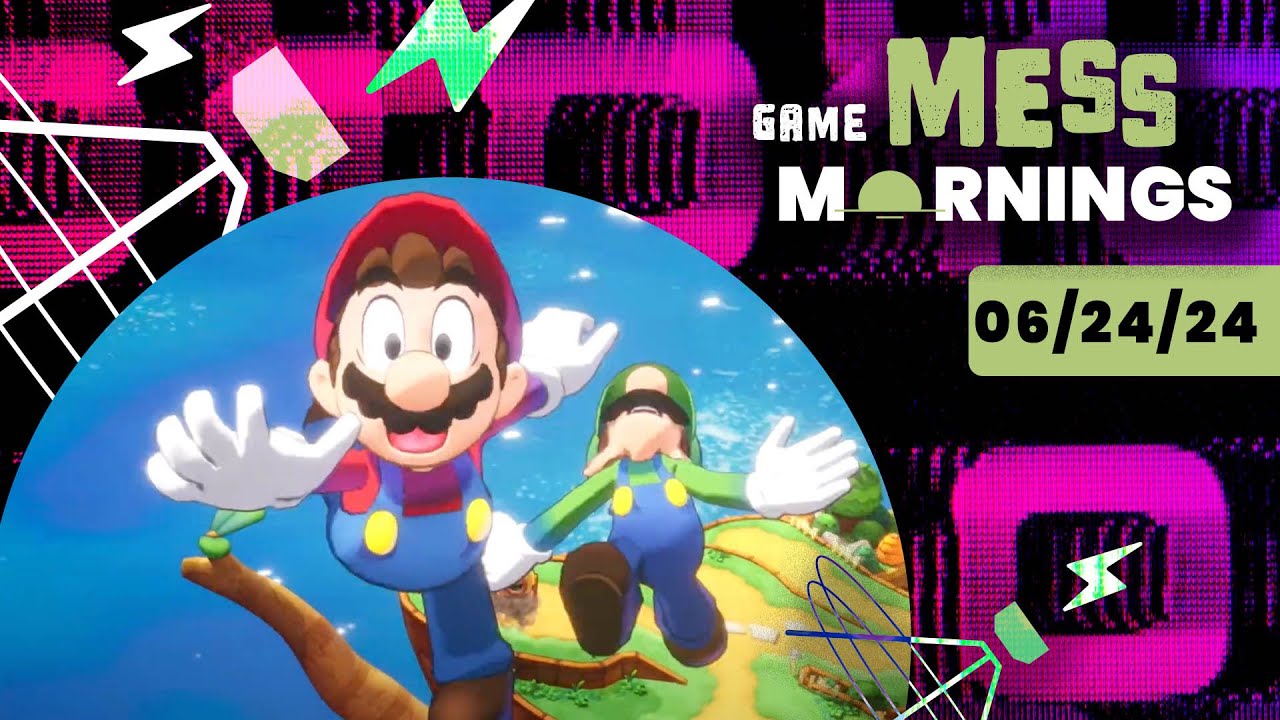 Nintendo Won't Reveal Mario and Luigi's New Developer | Game Mess Mornings 06/24/24