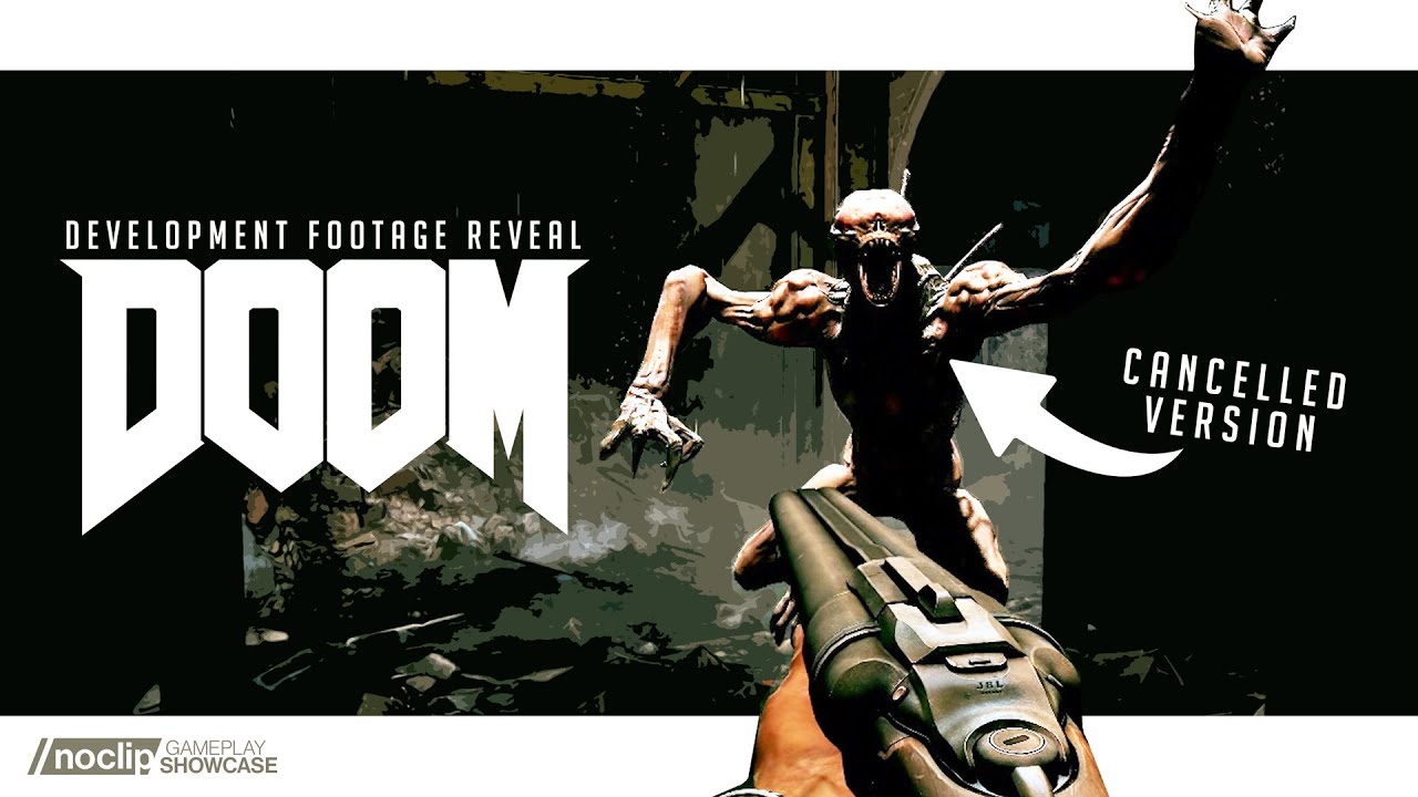 Unreleased DOOM 4 [cancelled] & DOOM 2016 Development Gameplay
