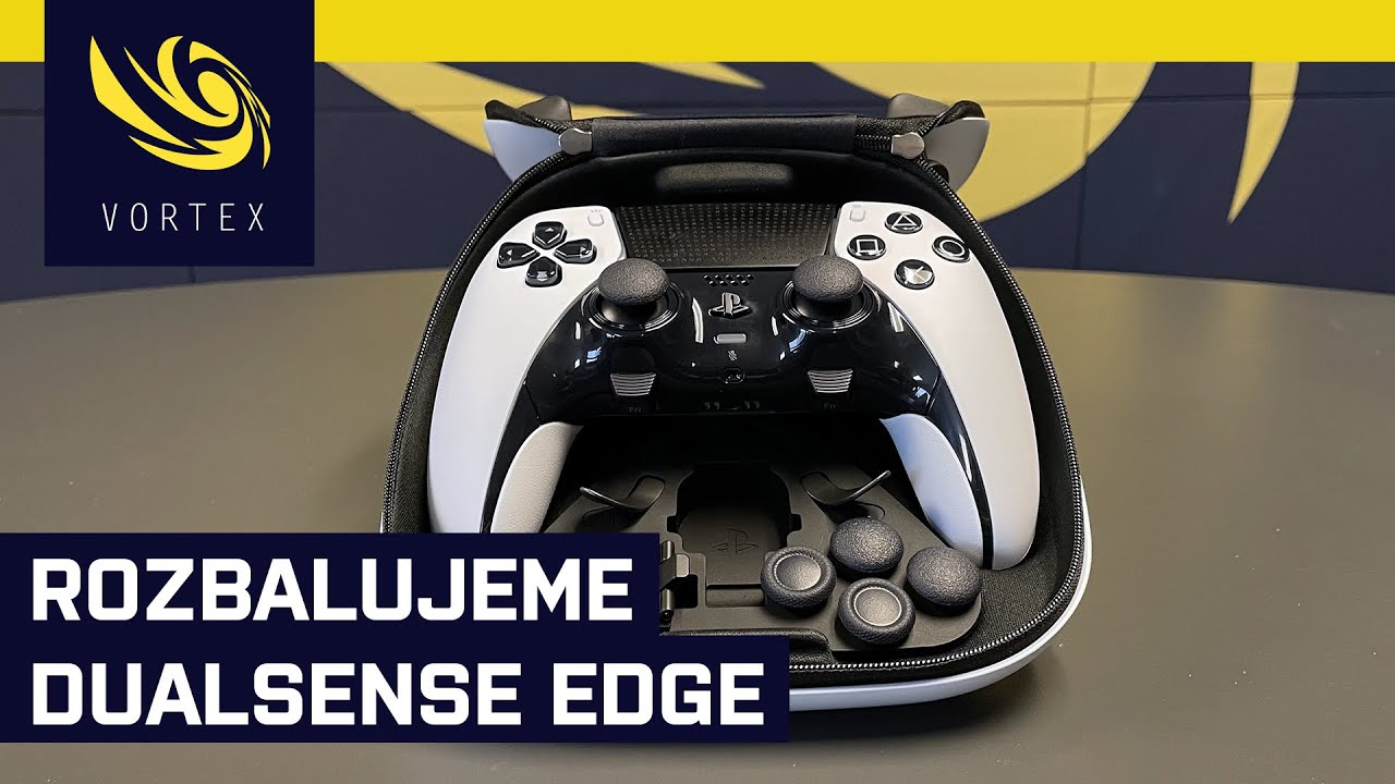 Rozbalujeme DualSense Edge. Do redakce dorazil prémiový ovladač k PS5. Pojďme se podívat do balení