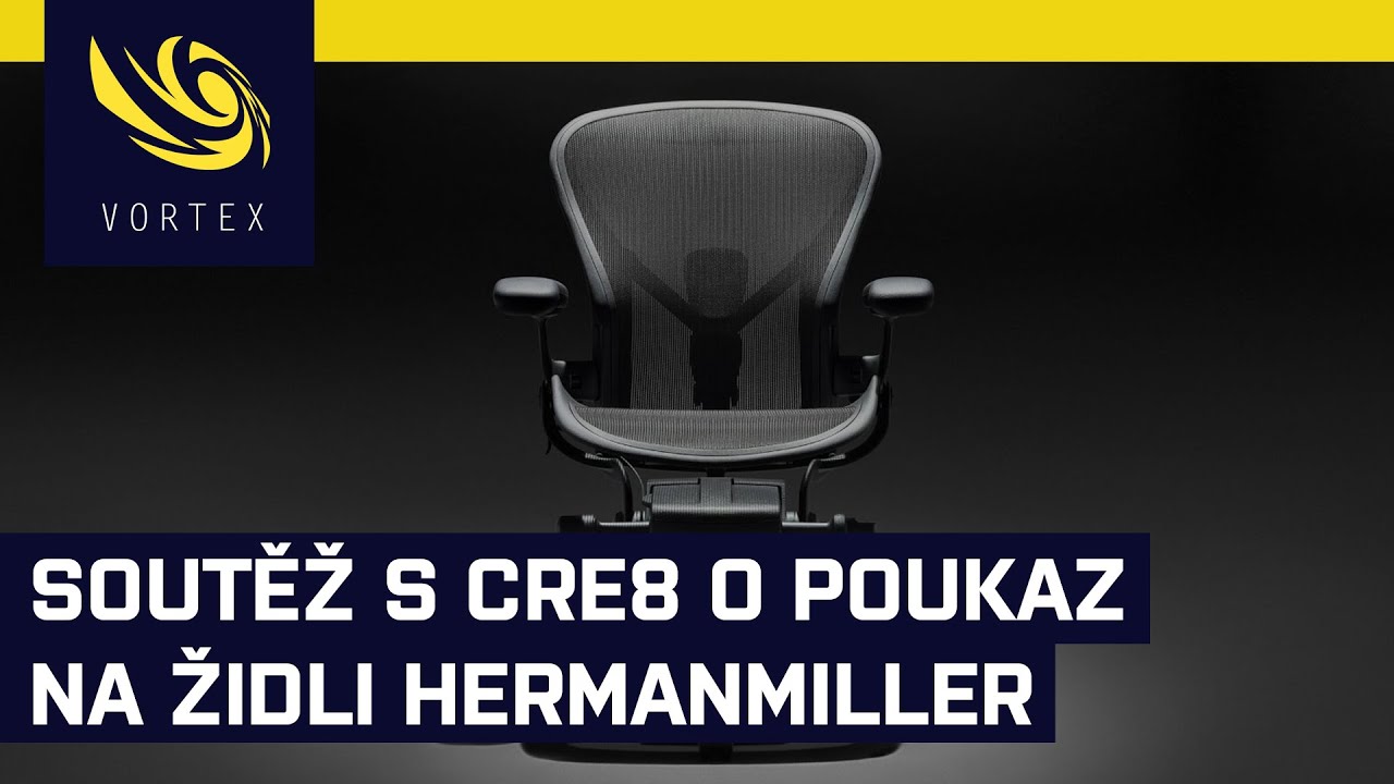 Soutěž s firmou Cre8 o poukaz na židli značky HermanMiller
