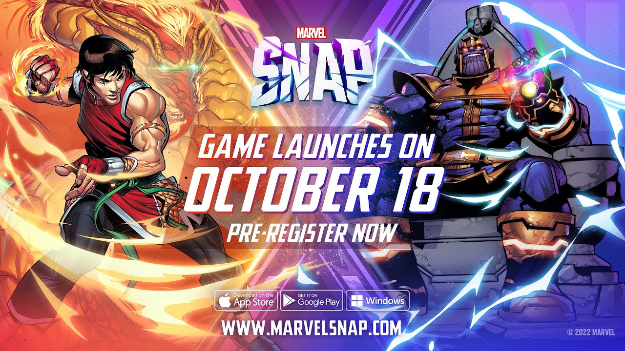 MARVEL SNAP LAUNCH DATE ANNOUNCEMENT | Pre-Register Now!