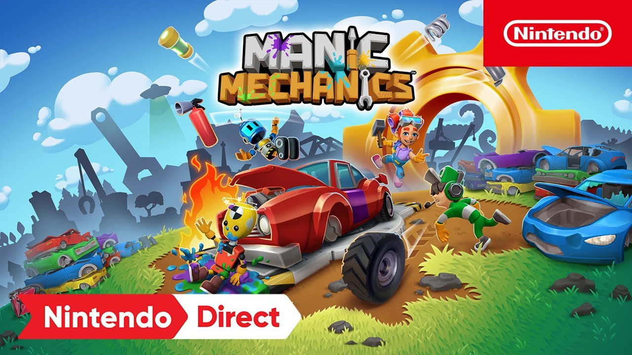 Manic Mechanics - Announcement Trailer - Nintendo Switch