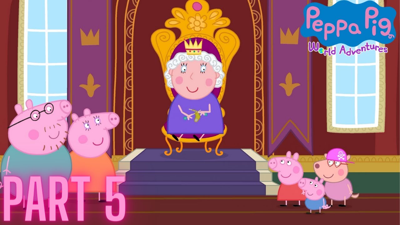 Peppa Pig World Adventures - PEPPA PIG EXPLORING ENGLAND FT THE QUEEN! - 1080p full HD