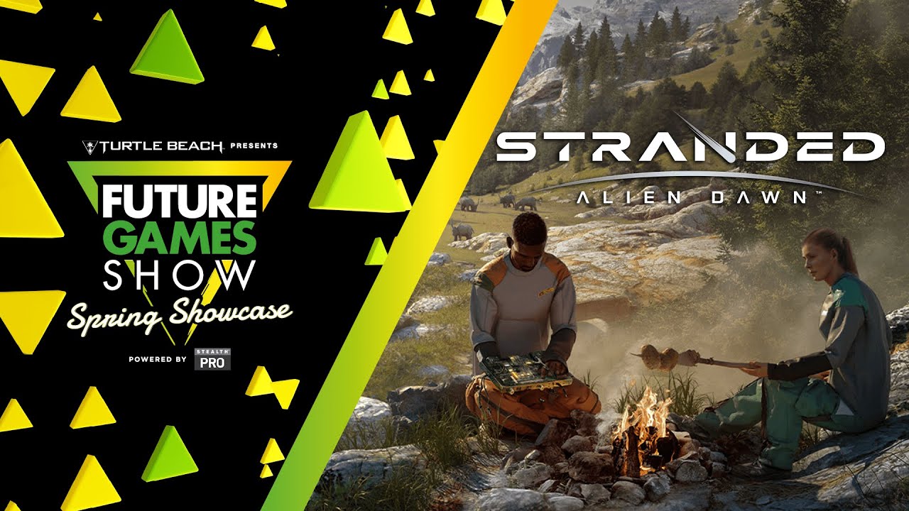Stranded: Alien Dawn Release Date Trailer - Future Games Show Spring Showcase 2023