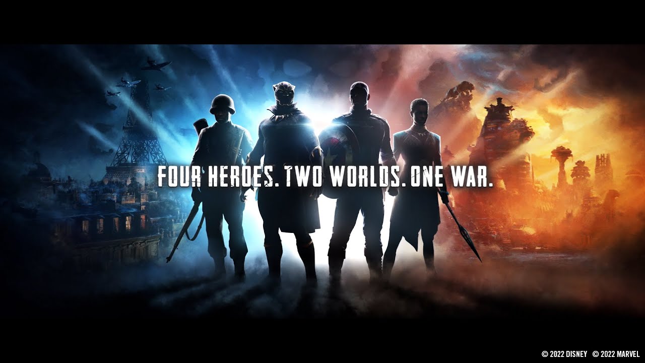 Captain America and Black Panther Video Game Team Up | D23 Expo 2022