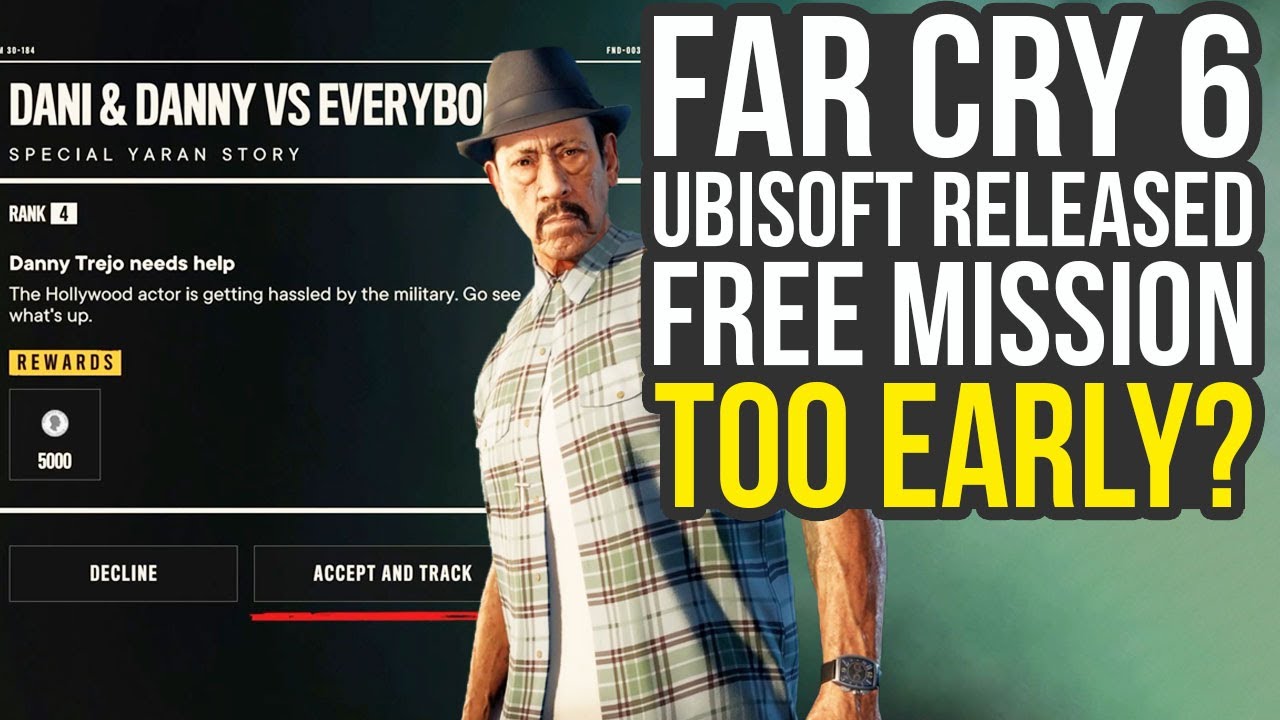 Danny Trejo's Free Mission Shows Up One Month Early In Far Cry 6 (Far Cry 6 DLC)