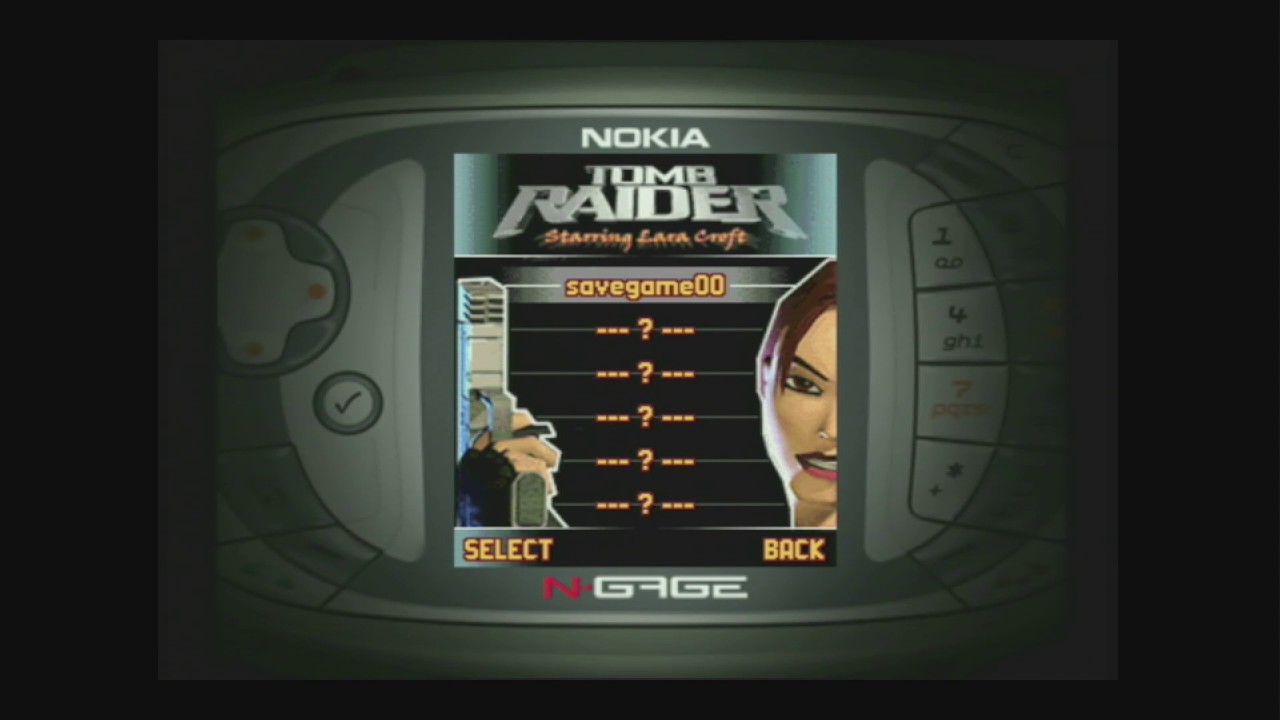 Tomb Raider (2003) - Nokia N-Gage Gameplay