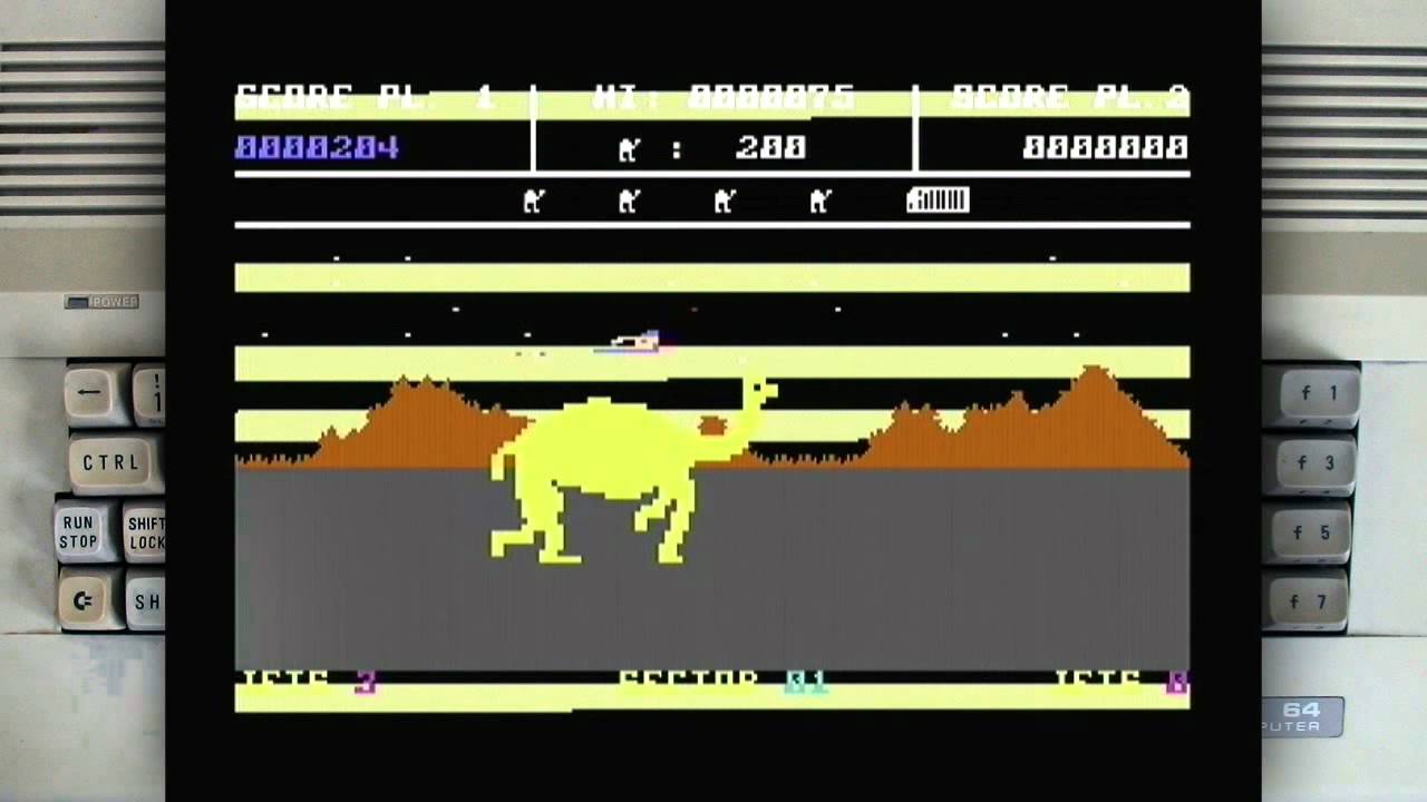Attack of the Mutant Camels on a Commodore 64