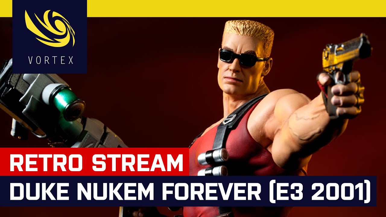 Hrajeme živě Duke Nukem Forever (E3 2001). Podívejte se s námi na uniklý build