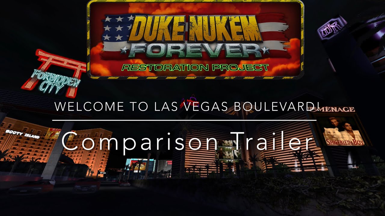 Welcome to Las Vegas Boulevard - Comparison Trailer