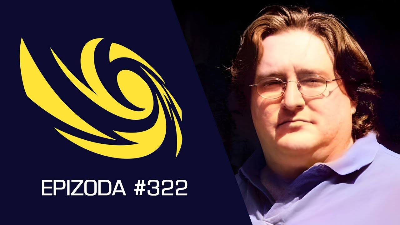 Vortex #322 | Příběh vzniku Valve a série Half-Life, podivná Ara a rozhovor o českém foukači listí