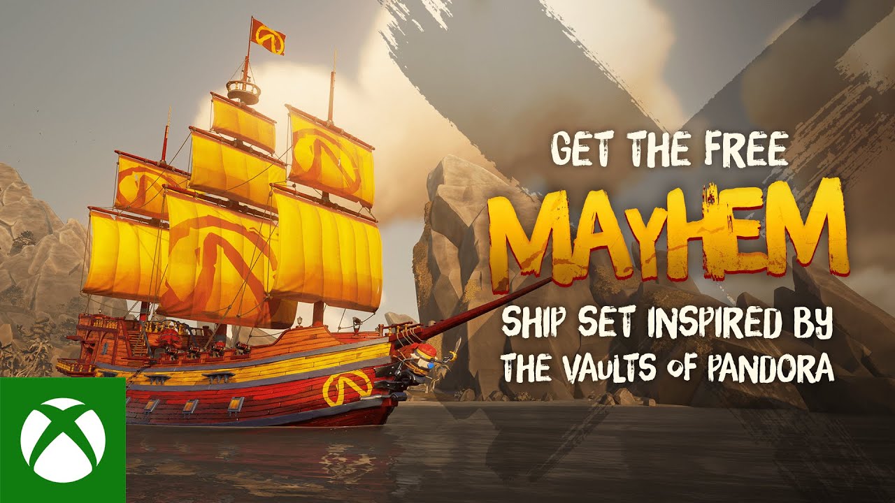 Sea of Thieves - Mayhem Ship Set Reveal Trailer - gamescom 2021