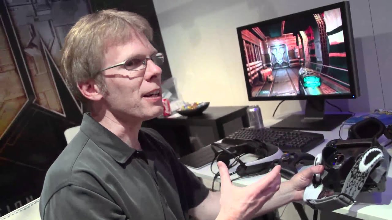 Creator of Doom John Carmack shows his reality at E3 2012