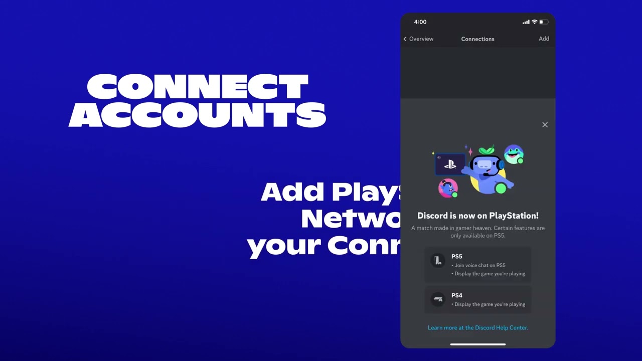 Discord voice chat on PlayStation 5 console