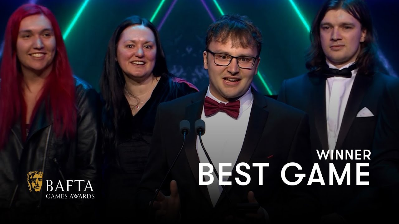 Vampire Survivors takes home the biggest award of the night: Best Game! | BAFTA Games Awards