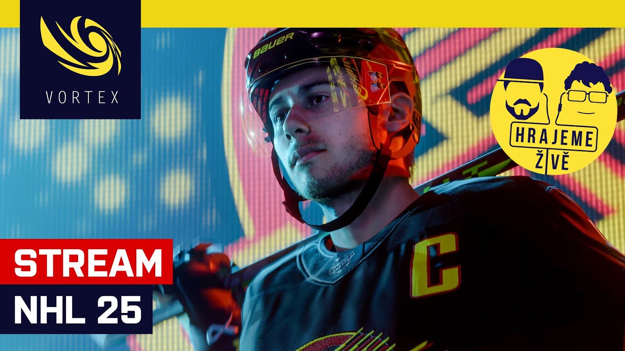 Hrajeme živě NHL 25 (PS5). Nejnovější ročník slibuje novinky v režimu kariéry i přímo na ledě