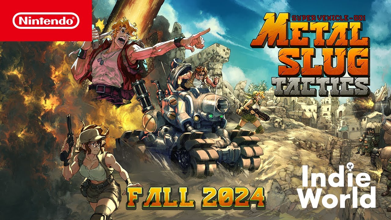 METAL SLUG Tactics – Fall 2024 Trailer – Nintendo Switch