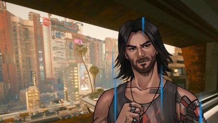 Cyberpunk 2077의 Johnny Silverhand를 데이트에 초대하세요.