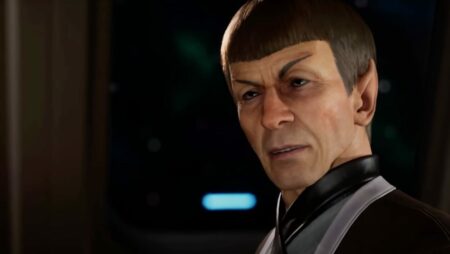 Star Trek: Resurgence에서 Spock은 Leonard Nimoy와 같은 목소리를 가지고 있습니다.