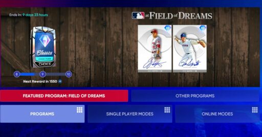 MLB The Show 22 Field of Dreams 프로그램: 당신이 알아야 할 모든 것