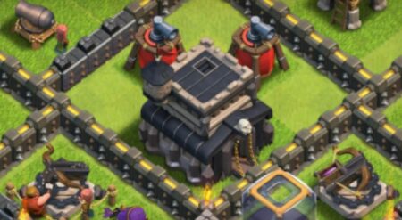 Clash of clans best base town hall 9 - black base