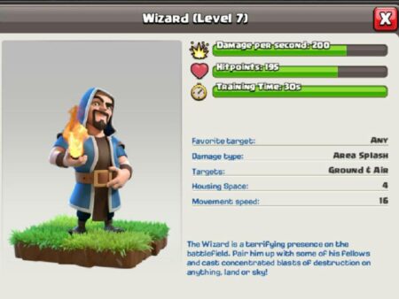 Clash of Clans Wizard