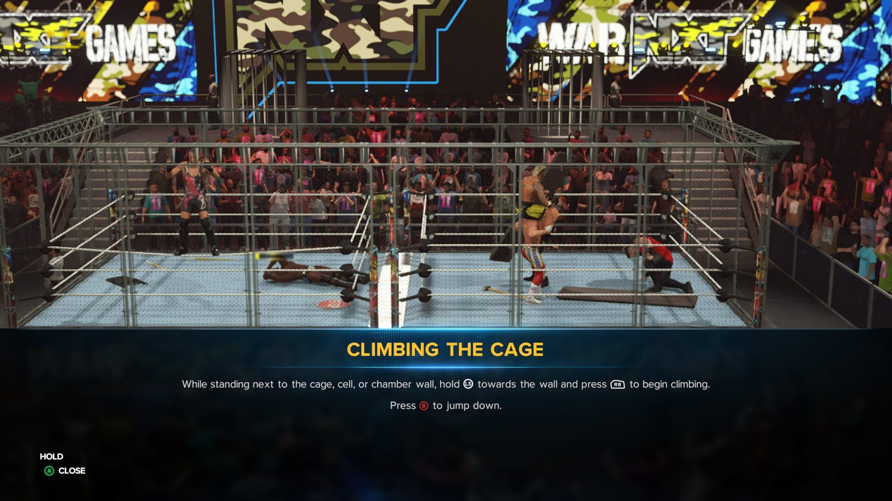 WWE 2K23 검토 WarGames