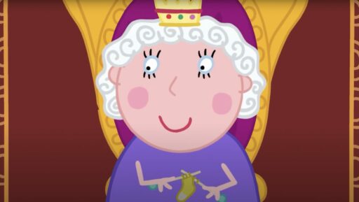 게임 Peppa Pig는 Elizabeth II의 기억을 기렸습니다.