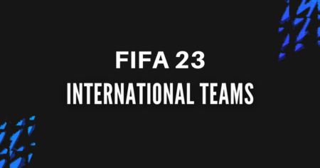 FIFA 23 상위 10개 국제 팀