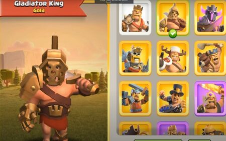 Discover the power of the Clash of Clans Barbarian King