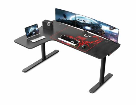 EUREKA ERGONOMIC L Shaped Gaming Desk Review