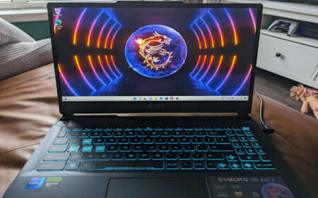 MSI Cyborg 15 Gaming Laptop Review Powered On