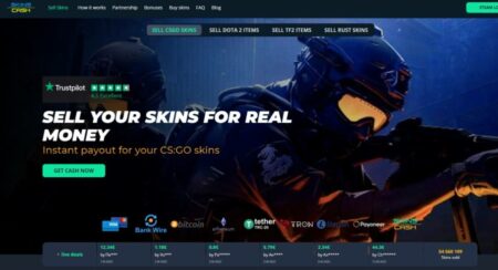 SkinsCash CSGO 2 Skins Marketplace