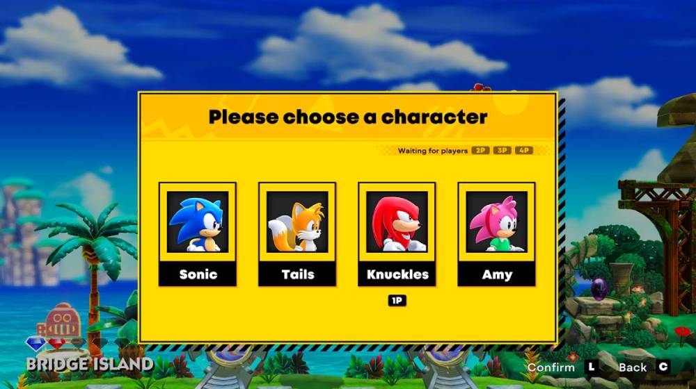 1. Sonic Superstars의 다양한 캐릭터로 레벨을 다시 살펴보세요.