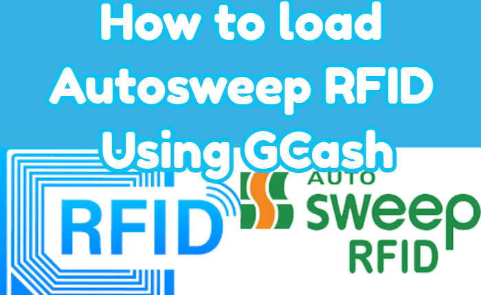 GCash를 사용하여 Autosweep RFID 로드