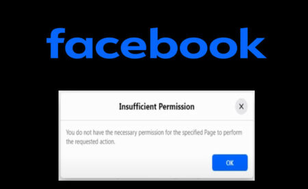 Facebook Insufficient Permission Error