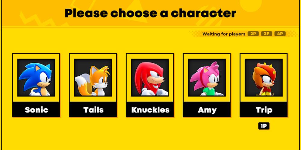 Sonic Superstars의 모든 플레이 가능한 캐릭터