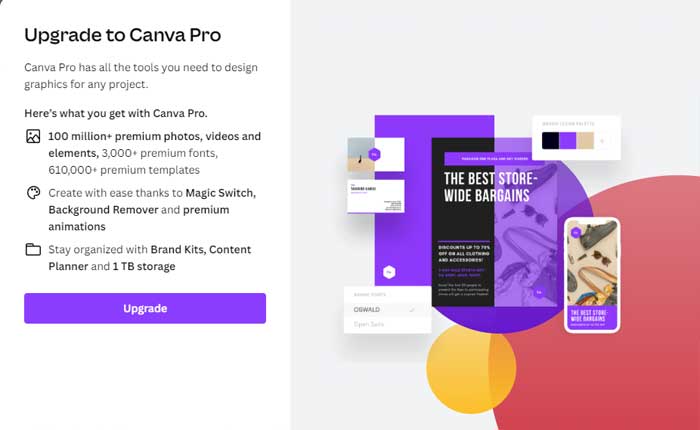 Canva Pro 팀 초대 링크