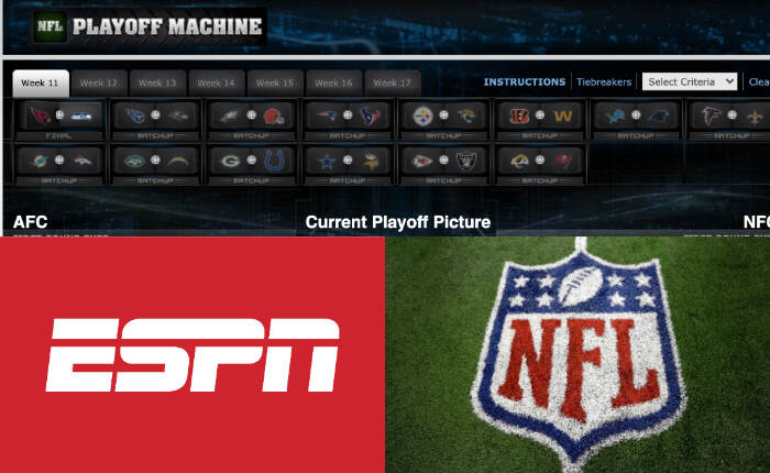 ESPN NFL 머신 앱