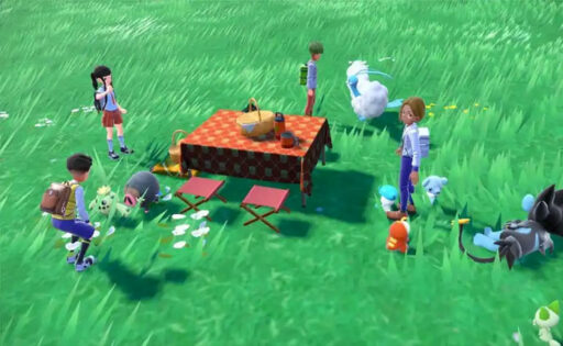 Pokemon Scarlet Picnic Table Not Showing