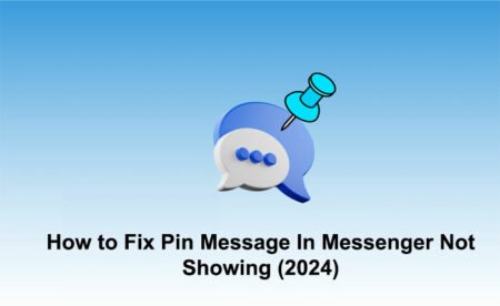 Pin Message In Messenger Not Showing