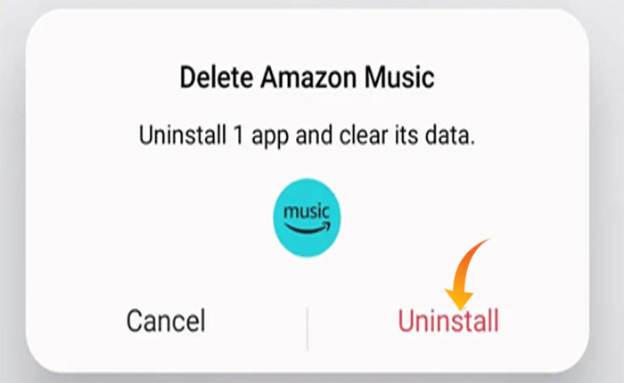 Amazon Music 앱이 작동하지 않습니다