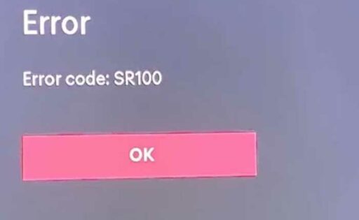 Foxtel Error SR100