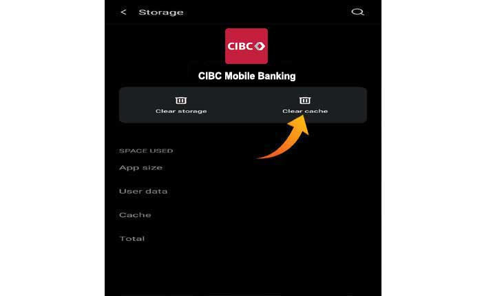 CIBC 앱이 작동하지 않음