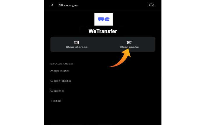 WeTransfer가 작동하지 않습니다