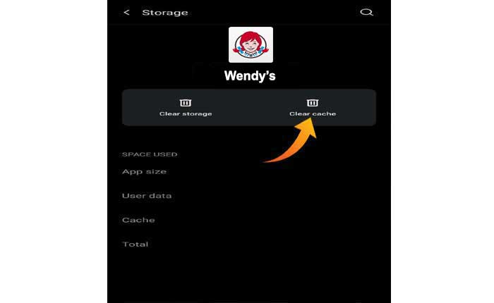 Wendy의 앱이 작동하지 않습니다